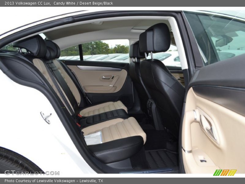 Candy White / Desert Beige/Black 2013 Volkswagen CC Lux