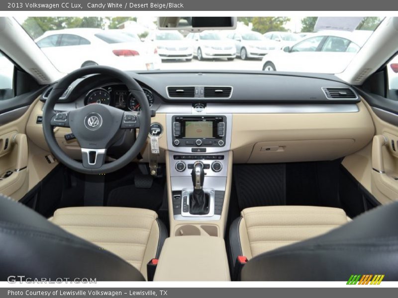 Candy White / Desert Beige/Black 2013 Volkswagen CC Lux