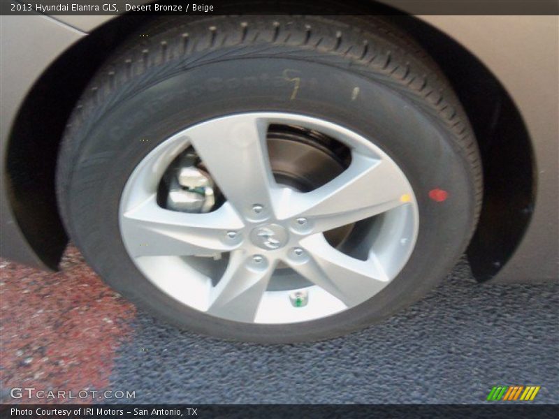 Desert Bronze / Beige 2013 Hyundai Elantra GLS