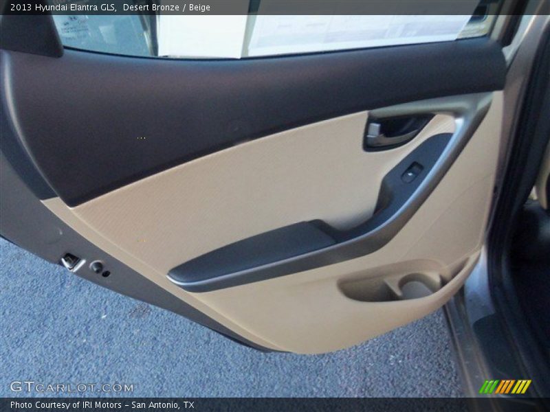 Desert Bronze / Beige 2013 Hyundai Elantra GLS