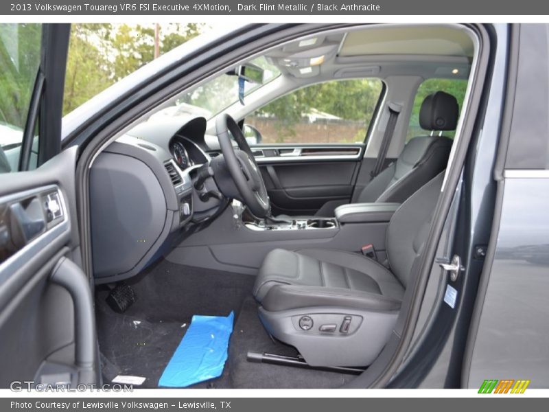 Dark Flint Metallic / Black Anthracite 2013 Volkswagen Touareg VR6 FSI Executive 4XMotion