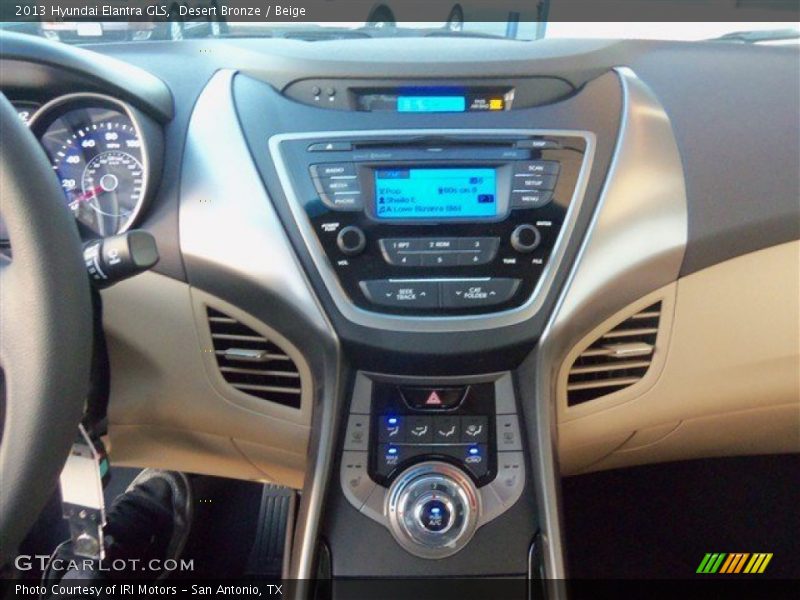 Desert Bronze / Beige 2013 Hyundai Elantra GLS