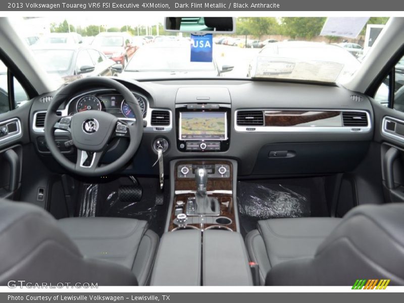 Dark Flint Metallic / Black Anthracite 2013 Volkswagen Touareg VR6 FSI Executive 4XMotion
