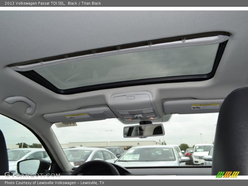 Black / Titan Black 2013 Volkswagen Passat TDI SEL