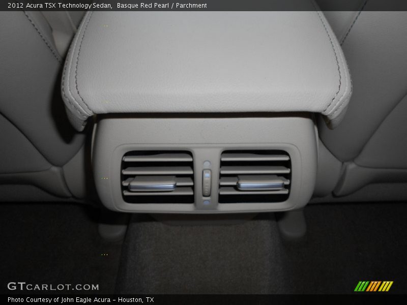 Basque Red Pearl / Parchment 2012 Acura TSX Technology Sedan