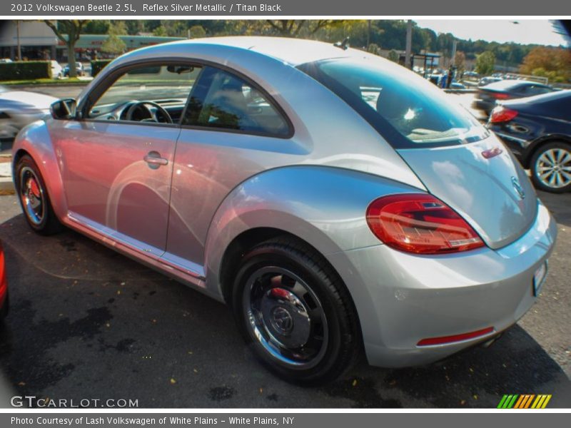 Reflex Silver Metallic / Titan Black 2012 Volkswagen Beetle 2.5L