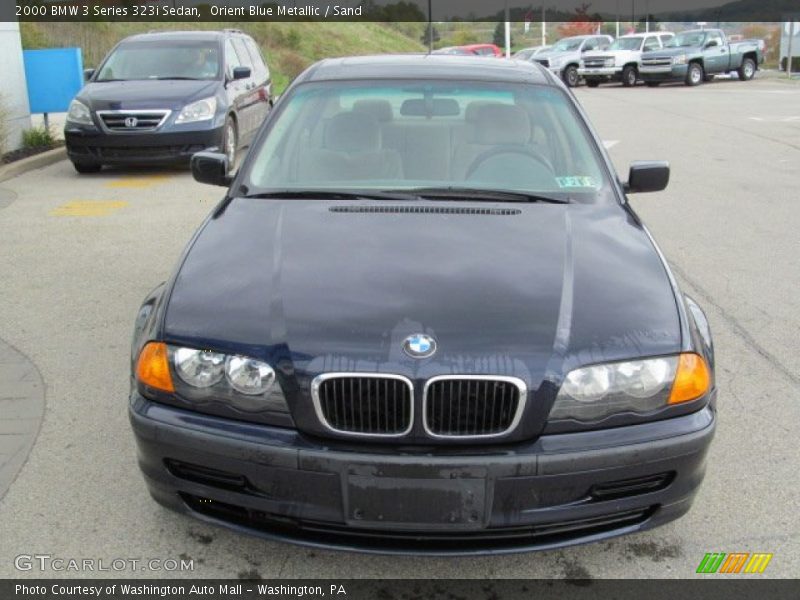 Orient Blue Metallic / Sand 2000 BMW 3 Series 323i Sedan