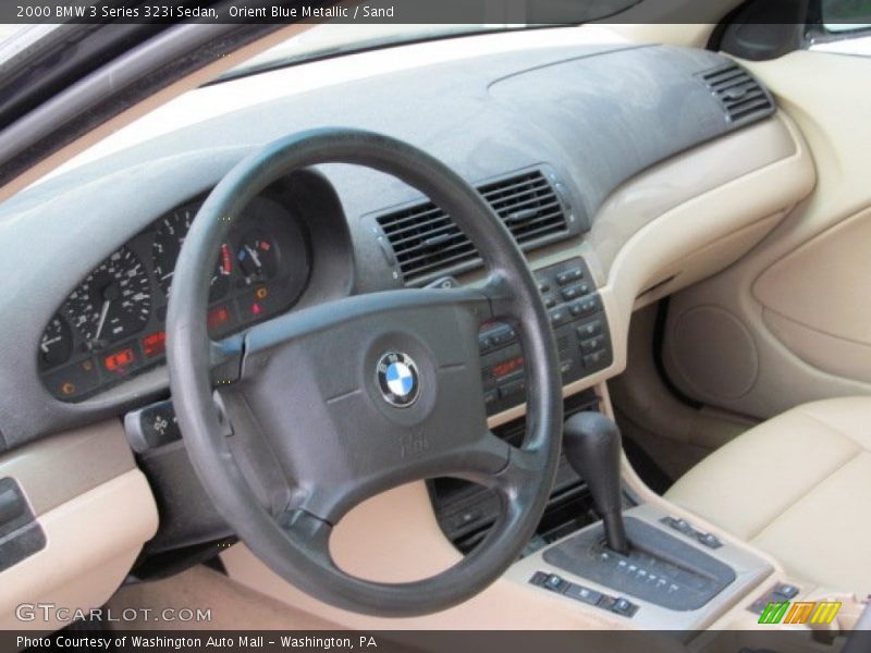 Orient Blue Metallic / Sand 2000 BMW 3 Series 323i Sedan
