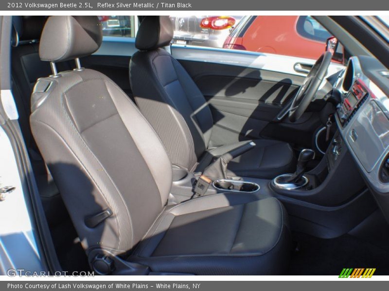 Reflex Silver Metallic / Titan Black 2012 Volkswagen Beetle 2.5L