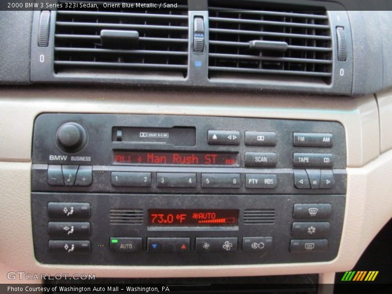 Orient Blue Metallic / Sand 2000 BMW 3 Series 323i Sedan