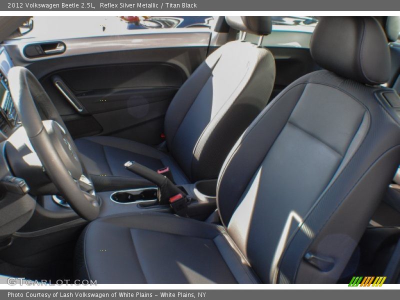 Reflex Silver Metallic / Titan Black 2012 Volkswagen Beetle 2.5L