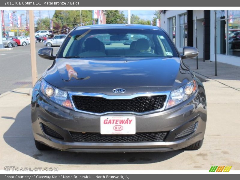 Metal Bronze / Beige 2011 Kia Optima LX