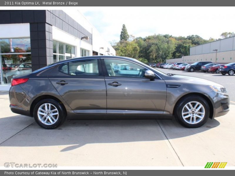 Metal Bronze / Beige 2011 Kia Optima LX