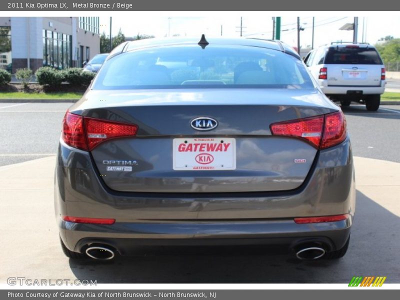 Metal Bronze / Beige 2011 Kia Optima LX
