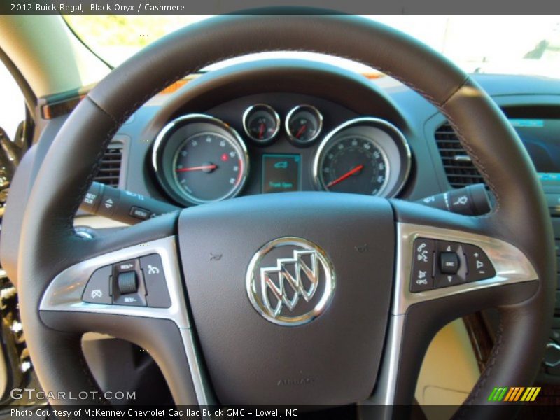 Black Onyx / Cashmere 2012 Buick Regal