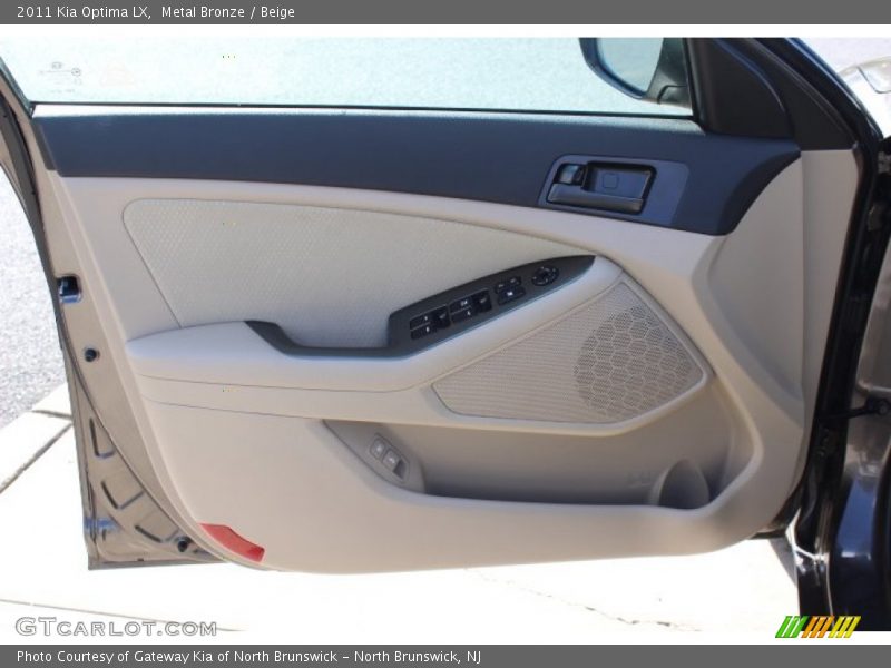Metal Bronze / Beige 2011 Kia Optima LX