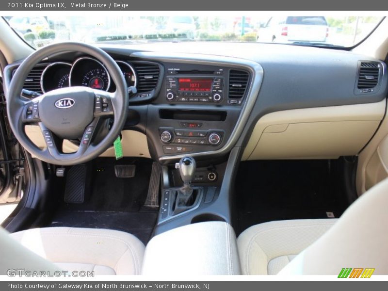 Metal Bronze / Beige 2011 Kia Optima LX