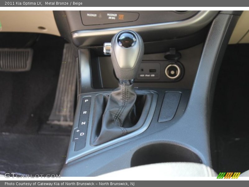 Metal Bronze / Beige 2011 Kia Optima LX