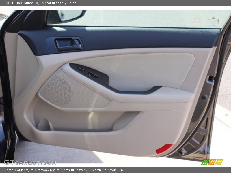 Metal Bronze / Beige 2011 Kia Optima LX