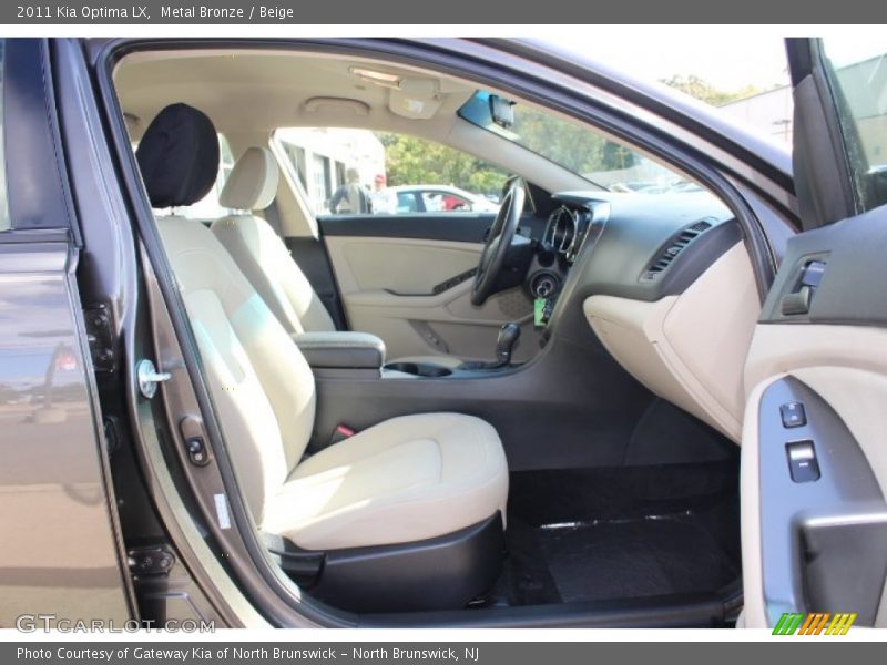 Metal Bronze / Beige 2011 Kia Optima LX