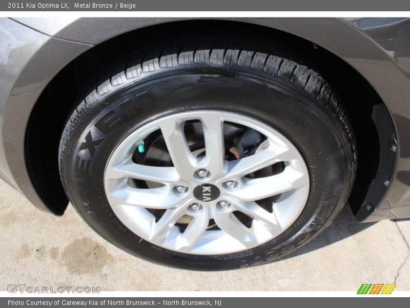 Metal Bronze / Beige 2011 Kia Optima LX