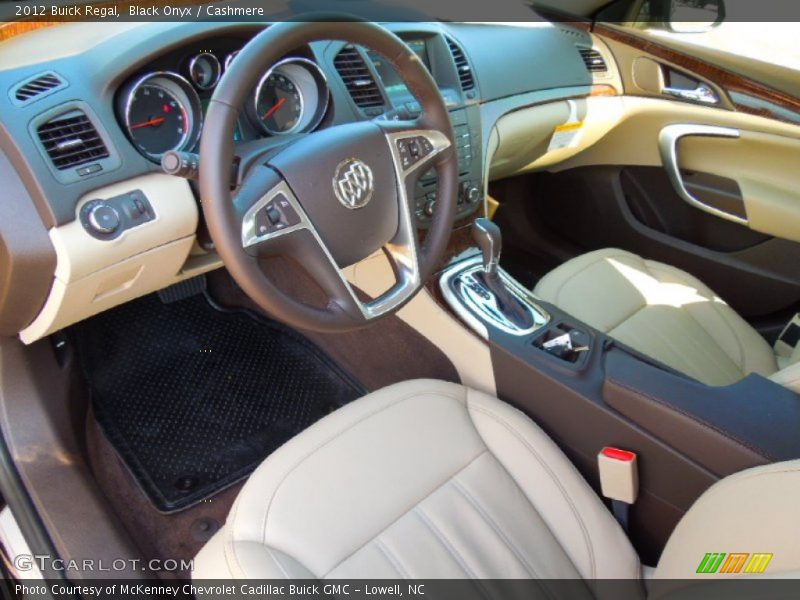 Black Onyx / Cashmere 2012 Buick Regal