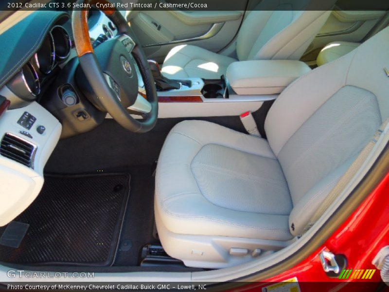Crystal Red Tintcoat / Cashmere/Cocoa 2012 Cadillac CTS 3.6 Sedan