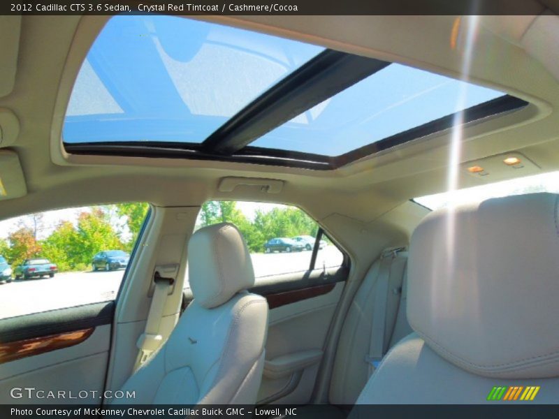 Crystal Red Tintcoat / Cashmere/Cocoa 2012 Cadillac CTS 3.6 Sedan