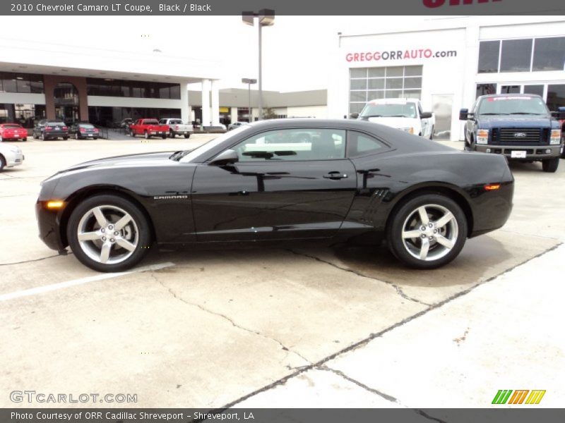 Black / Black 2010 Chevrolet Camaro LT Coupe