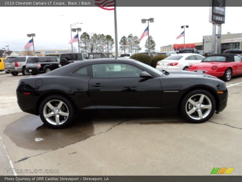 Black / Black 2010 Chevrolet Camaro LT Coupe