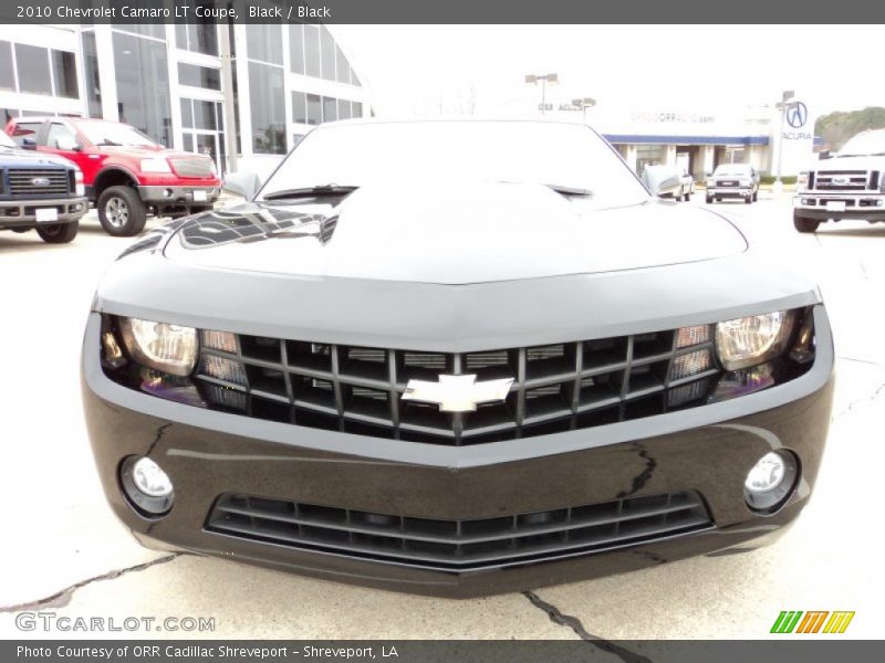 Black / Black 2010 Chevrolet Camaro LT Coupe