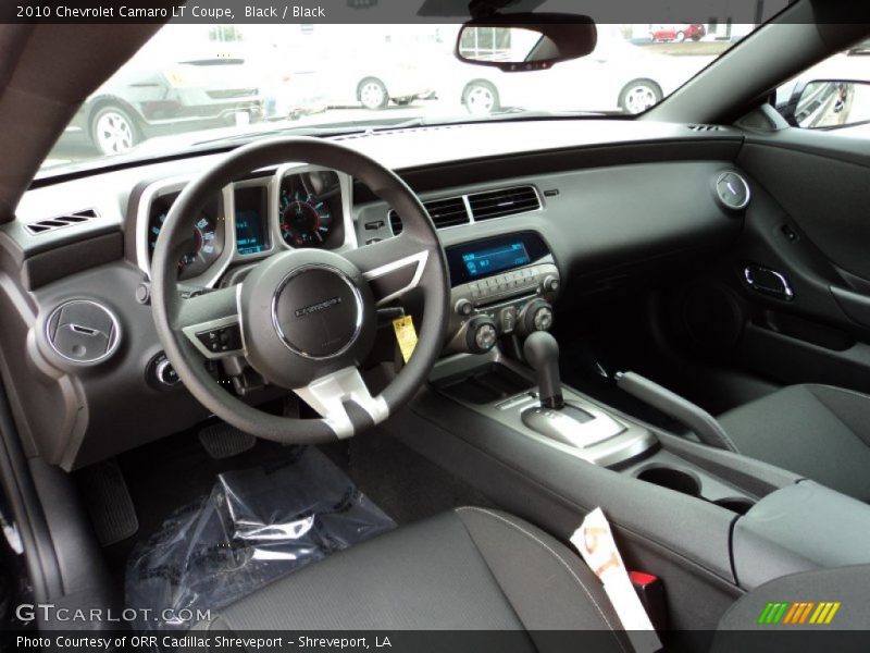 Black / Black 2010 Chevrolet Camaro LT Coupe