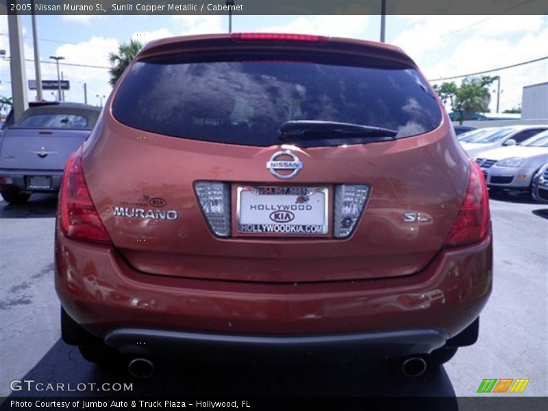 Sunlit Copper Metallic / Cabernet 2005 Nissan Murano SL