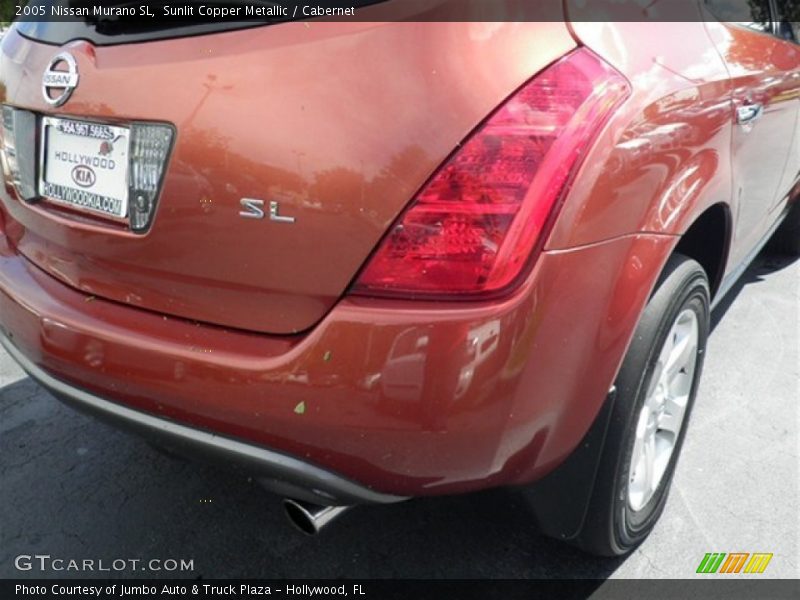 Sunlit Copper Metallic / Cabernet 2005 Nissan Murano SL