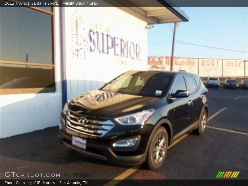 Twilight Black / Gray 2013 Hyundai Santa Fe Sport
