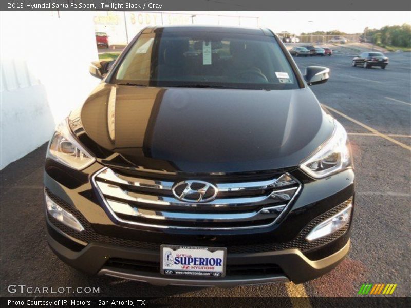 Twilight Black / Gray 2013 Hyundai Santa Fe Sport