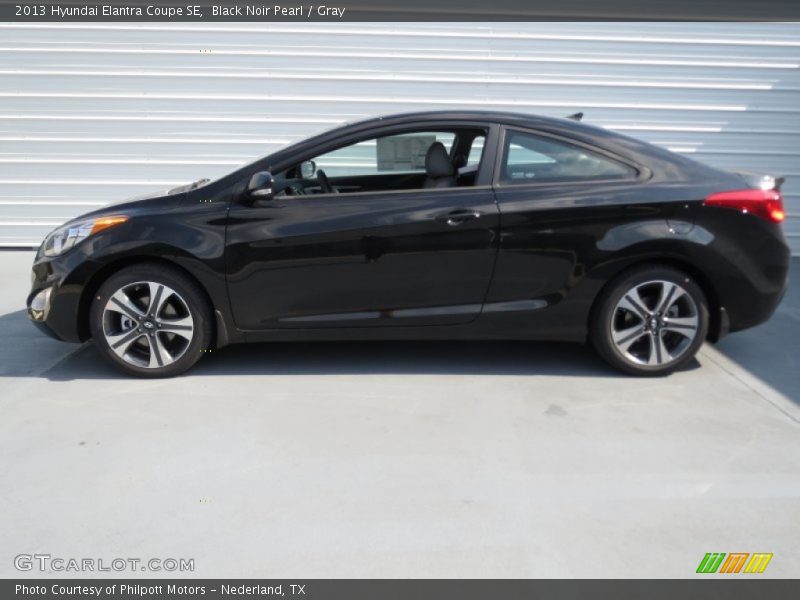 2013 Elantra Coupe SE Black Noir Pearl