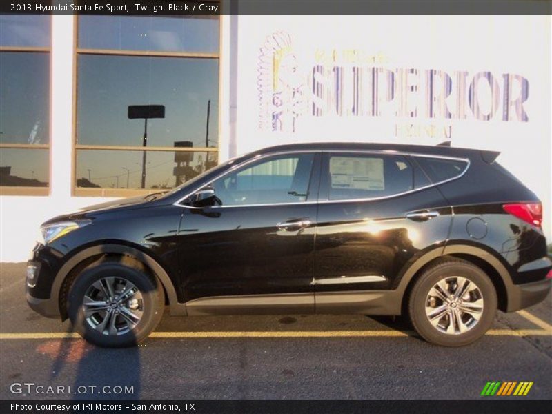 Twilight Black / Gray 2013 Hyundai Santa Fe Sport
