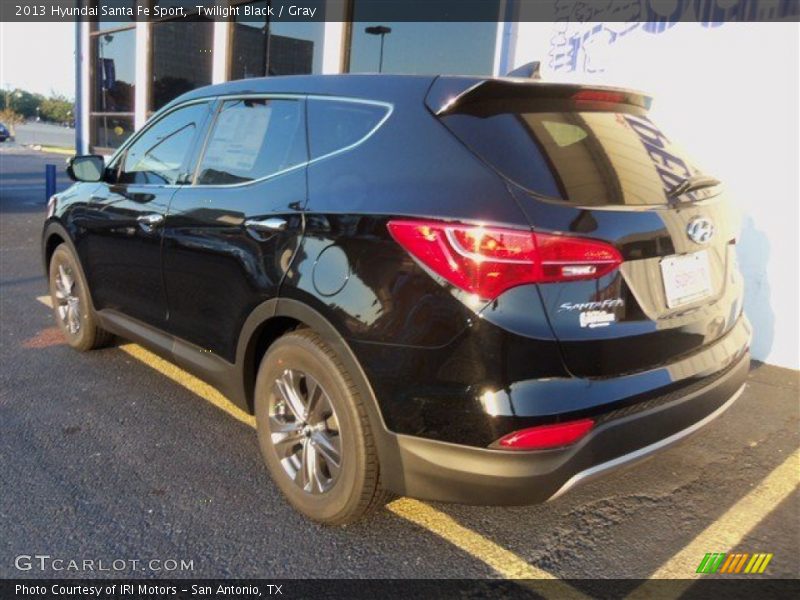 Twilight Black / Gray 2013 Hyundai Santa Fe Sport