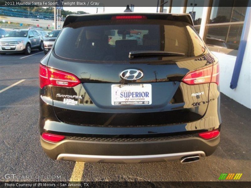 Twilight Black / Gray 2013 Hyundai Santa Fe Sport