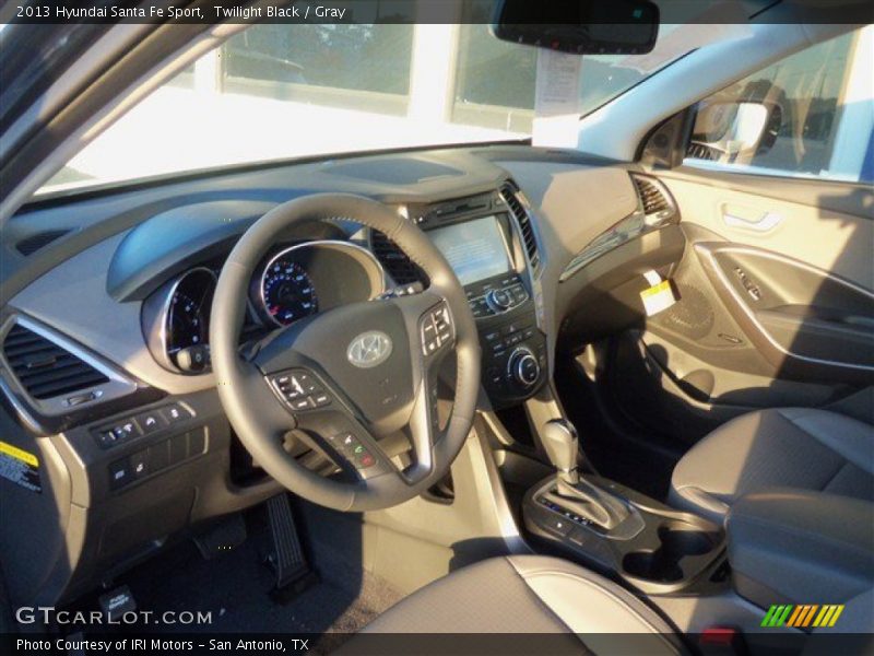 Twilight Black / Gray 2013 Hyundai Santa Fe Sport