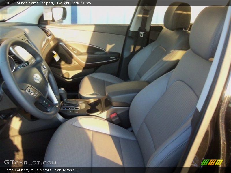 Twilight Black / Gray 2013 Hyundai Santa Fe Sport
