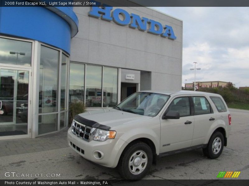 Light Sage Metallic / Stone 2008 Ford Escape XLS