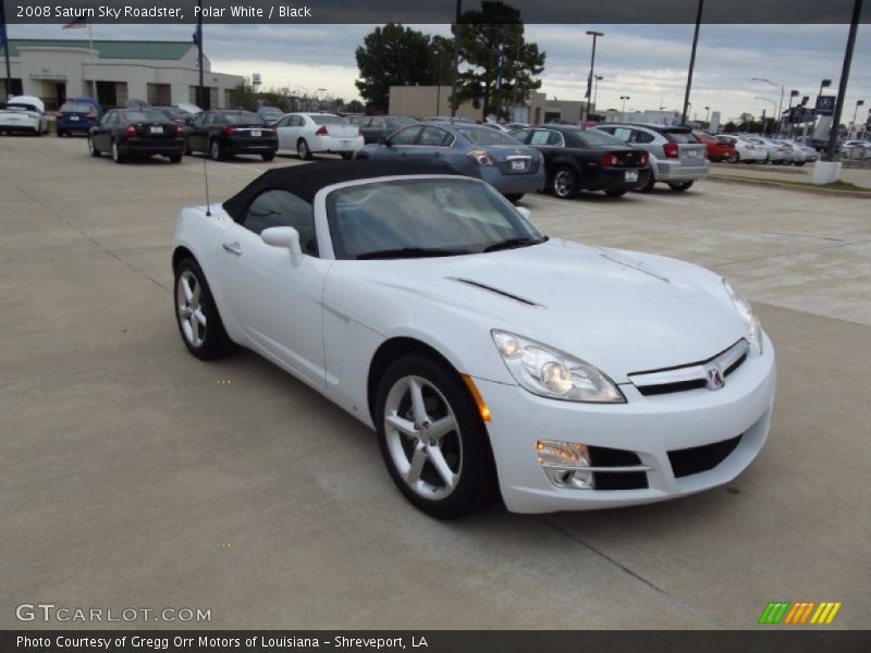 Front 3/4 View of 2008 Sky Roadster