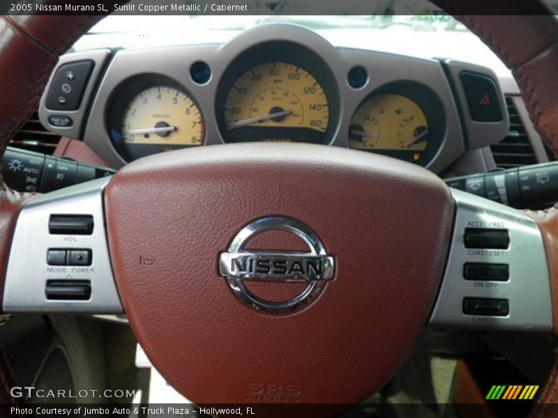 Sunlit Copper Metallic / Cabernet 2005 Nissan Murano SL