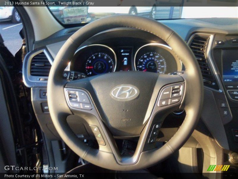 Twilight Black / Gray 2013 Hyundai Santa Fe Sport