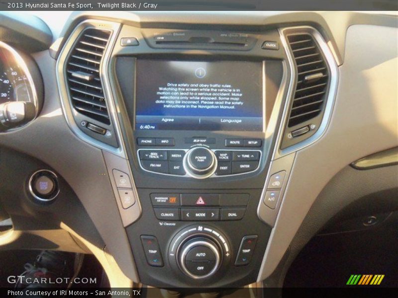 Twilight Black / Gray 2013 Hyundai Santa Fe Sport