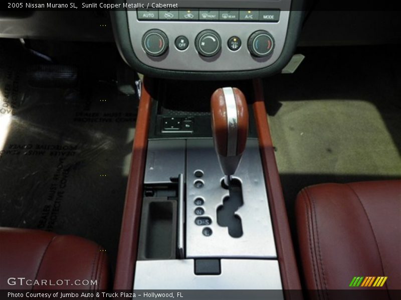 Sunlit Copper Metallic / Cabernet 2005 Nissan Murano SL