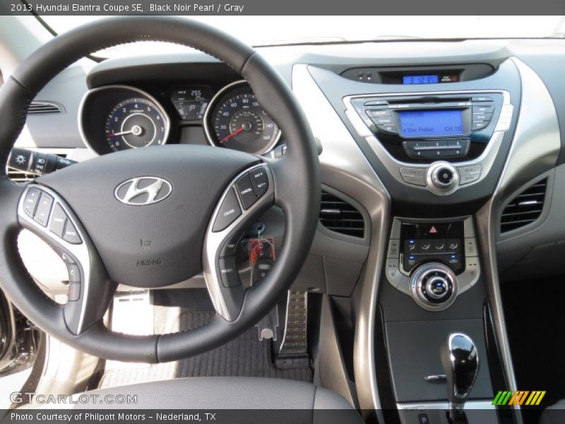 Dashboard of 2013 Elantra Coupe SE