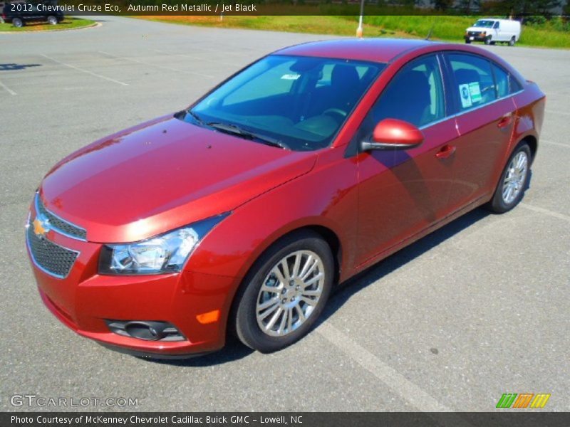 Autumn Red Metallic / Jet Black 2012 Chevrolet Cruze Eco